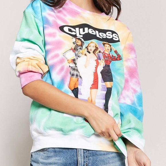 forever 21 tie dye sweatshirt